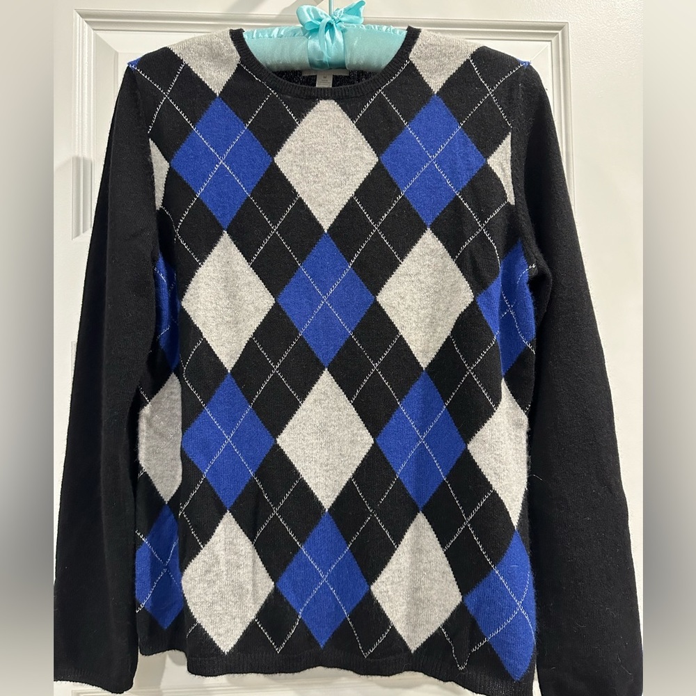 100% Cashmere sweater.